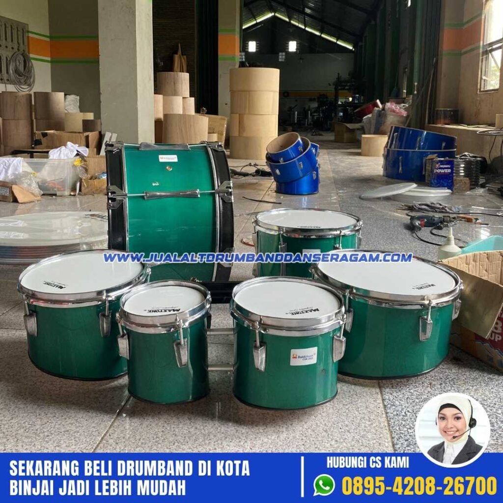 Jual Alat Musik Drumband SMP 1 Set di Binjai, Sumatera Utara Lengkap,Berkualitas dan Terjangkau (2)