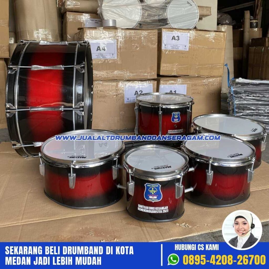 Jual Paket Alat Drumband SMA Lengkap di Medan, Sumatera Utara (2)