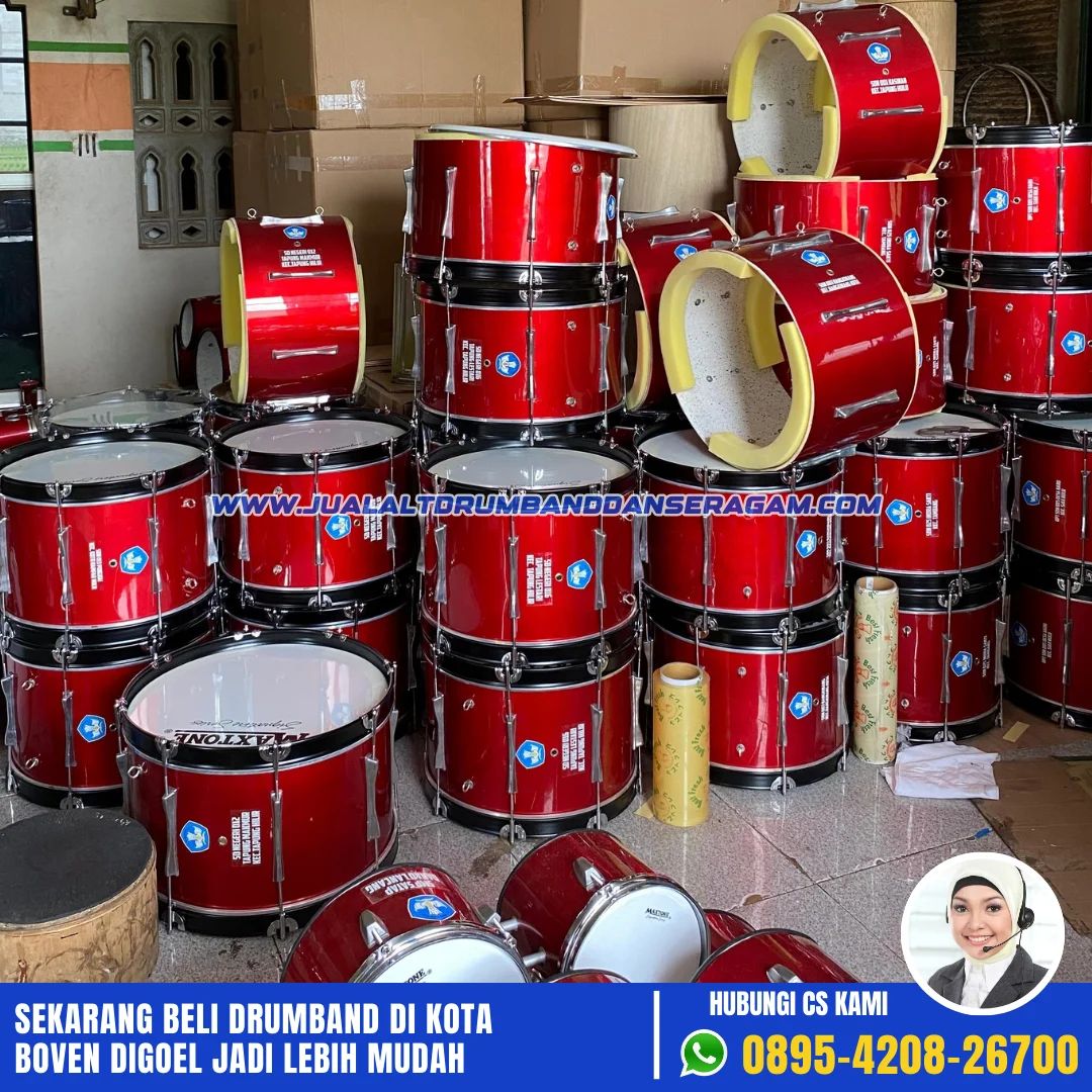 Jual Drum Band Di Boven Digoel (1) alat drumband lengkap serang, banten jual drum band di boven digoel (1) harga drum band 1 set serang, banten