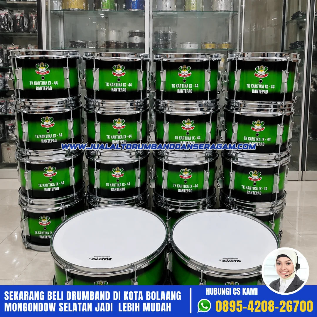 Jual Drum Band Di Bolaang Mongondow Selatan (2) harga drumband 1 set serang, banten jual drum band di bolaang mongondow selatan (2) harga set drumband serang, banten